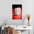 thumbnail image 2 of Elephant Stock Blackjack Ace And King Wall Art - Vertical Multi Panel Canvas - Living Room Wall Decor - Hobbies And Lifestyle Multi Panel - Brown And Red Decor - 14" x 23", 2 of 4