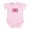 Petal Pink, variant on CafePress - Ipswichujbk Body Suit - Baby Light Bodysuit, Size Newborn - 24 Months