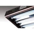 thumbnail image 5 of Agrobrite FLP46 Designer T5 324W 4 Foot 6-Tube Daisy Chainable Grow Light Fixture with Bulbs, 5 of 7