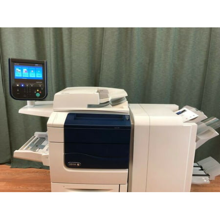 Xerox Color 570 Copier Printer Scanner Booklet Finisher Fiery Low Meter