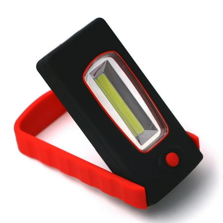 

Toma COB LED Flashlight ABS Battery-powered Work Light Foldable Lamp Cycling Camping Garage Torch Indoor Outdoor Night Lighting Red