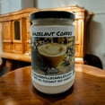 thumbnail image 1 of Hazelnut Coffee Vegan Coconut Soy 12 oz/ 355 ml Candle Hand-poured, Eco-friendly, Clean Burning, Bakery, Food, Drink Wood Wick, 1 of 5