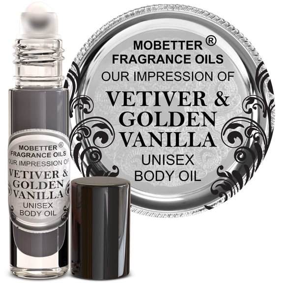 MOBETTER FRAGRANCE OILS Vetiver & Golden Vanilla Unisex Body Oil
