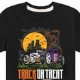 thumbnail image 3 of Hot Wheels - Halloween - Amusement Park In A Scary City - Toddler & Youth Short Sleeve Graphic T-Shirt, 3 of 5