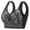 Black, variant on Fashion Women's Lace Solid Color Underwire Bra, Lift and Gathering Support for Everyday Sophistication, Siren Look with Comfortable Shaping for Larger Cups