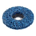 thumbnail image 1 of 1PC 4-Inch Strip Disc Stripping Wheel for Angle Grinders to Remove Paint Varnish Oxidation Rust Welds for Wood Metal Work Blue, 1 of 9