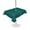 Green, variant on Outdoor Table Cloth with Umbrella Hole and Zipper, Dark Green Waterproof Square Tablecloth 54"x54", Modern Pure Dark Green Washable Table Cover for Outside Party Patio Picnic