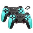 thumbnail image 1 of KM-029 2.4G Wireless Controller, 1 to 2 USB Receiver, with 2 Gamepads, Compatible with PC/Linux/Android, 1 of 5