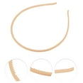 thumbnail image 2 of 1 Pc Classic Fashion Frosted Headband for Women for Girls 5.51"x4.72" Light Brown, 2 of 4