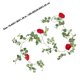 thumbnail image 2 of CRILSTYLEO Guirnalda Colgante Con Flores Artificiales De Para Fiesta Y Hogar, 2 of 6