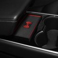 thumbnail image 3 of BUYISI Non-Slip Siliconepad Car Accessories For Tesla Model 3 Y Non-Slip Phone Pad Anti-Slip Mat Blue/Red/White Red, 3 of 9