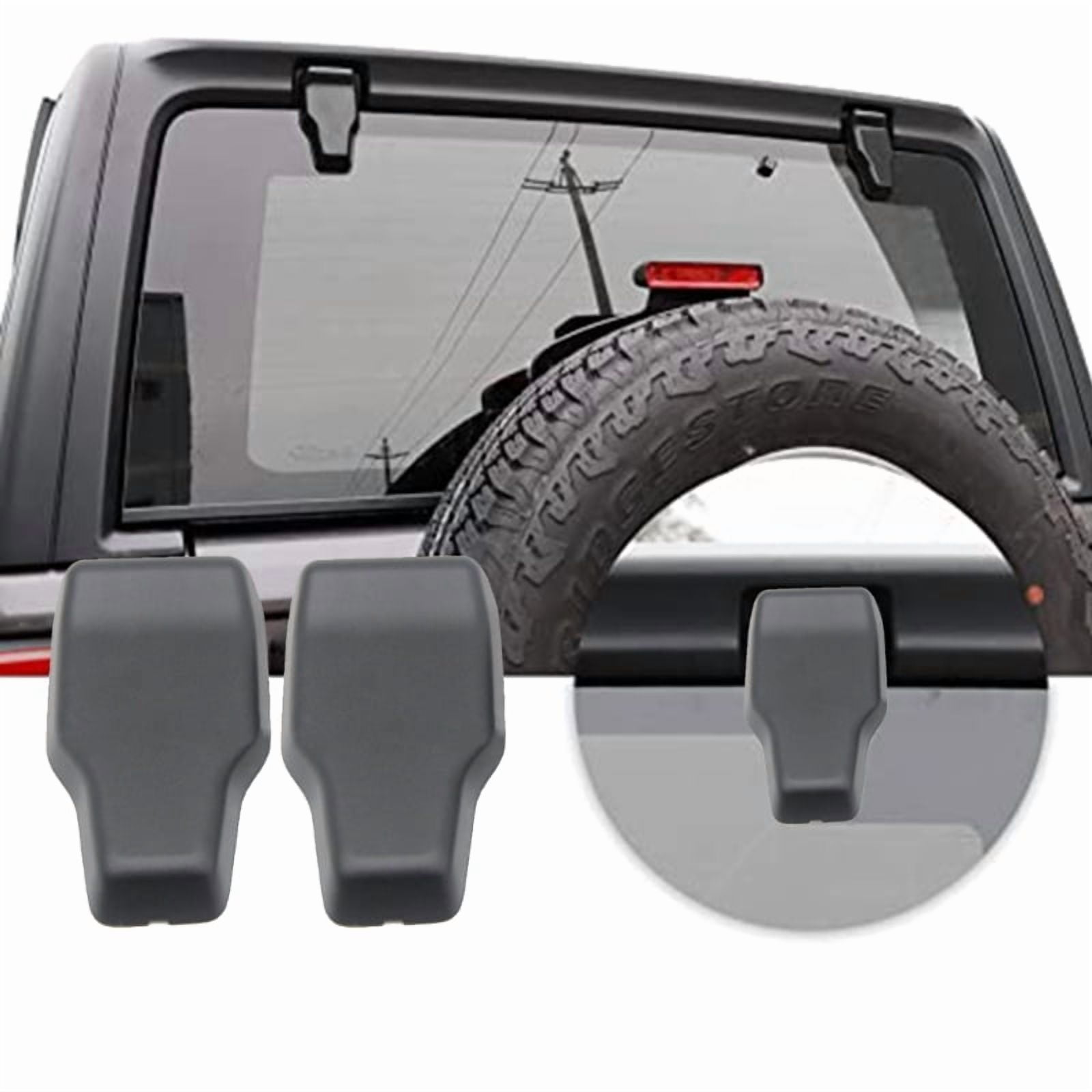Rear door hinge and wiper nozzle for jeep wrangler JL decorative interior accessories