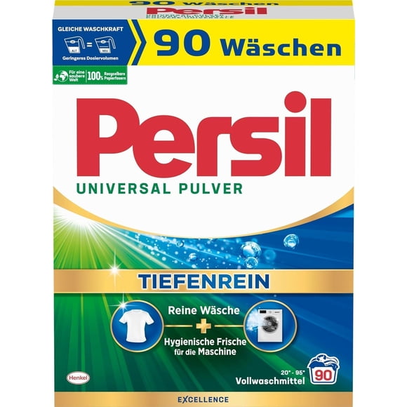 Detergente en polvo Persil Universal 5,4 kg (90 cargas)