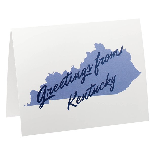 Home State Note Cards, Kentucky, Set of 20