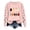 Light Pink [Sweaters for Women Clearance Sales] [WenDA6070127], variant on WEIWEN Thanksgiving Sweaters for Women Cute Chicken Printed Long Sleeve Shirts for Women Trendy 2026 Christmas Farm Chicks Fall Outfits Women's Fashion Clothing Light Pink, S