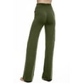thumbnail image 4 of Gifts For Mom,AXXD High Waist Wide Leg Workout Yoga Gym Pants Girls Sweatpants Clearance Green 8, 4 of 8