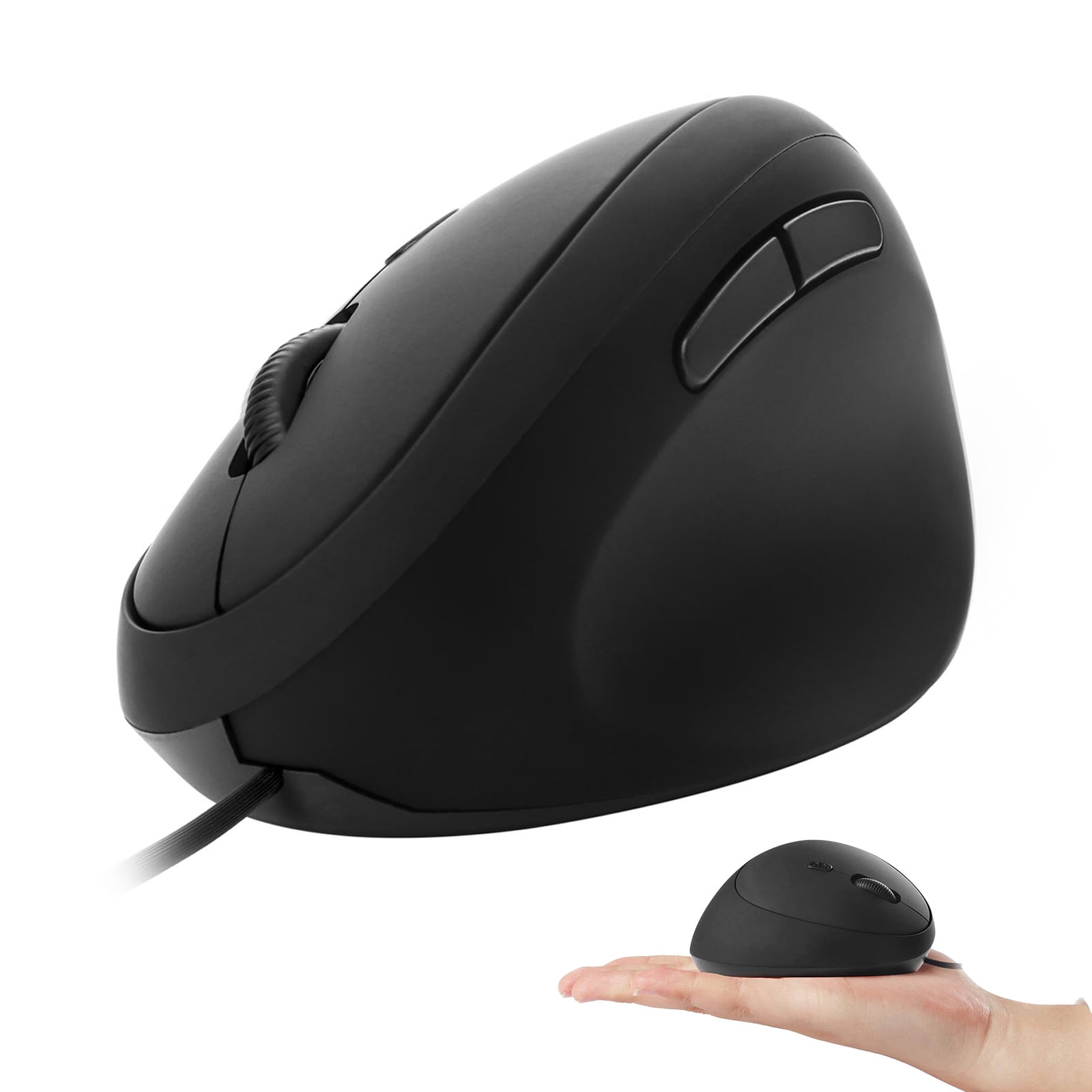 KUYHRF USB Wired Mouse, Vertical Mouse with Ergonomic Design , Computer
