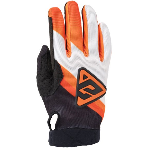 Answer 25 Peak Flo Gloves Black/Hyper Orange/White - Medium 442802