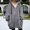 Gray, variant on iHPH7 Womens Zip Up Hoodies Y2k Oversized Hoodies for Women Athletic Jacket Women Long Hoodies for Women Zip Up Casual Outerwear Women's Activewear Beige L