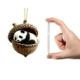 thumbnail image 2 of Forest Animal Acorn Ornaments, 2026 Christmas Pine Cone Decoration, Acrylic Woodland Creatures in Acorn Shells, Ornaments Animals as Rustic Home Decorations for Holiday Party Xmas Tree Decor, 2 of 8