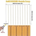 thumbnail image 7 of Curtain Light USB LED String Fairy Garland for New Year Christmas Party Wedding Birthday Bedroom Ramadan Easter Home Decoration (Pink Light,USB-3Mx2M 200LEDs), 7 of 7