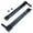 Black, variant on Youthyao Adjustable-height rust- metal device casters, with dimensions of 50×81 cm, suitable for various home appliance bases, ca