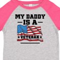 thumbnail image 4 of Inktastic My Daddy is a Veteran Boys or Girls Toddler T-Shirt, 4 of 5