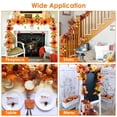thumbnail image 4 of Maple Leaves Fall Garland 5.6ft/Strand Fall Garland Colorful Autumn Decoration For Home Wedding Party Thanksgiving, 4 of 4