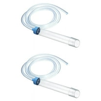 2X Fish Tank Aquarium Gravel Cleaner Syphon Vacuum Water Changer Pump Siphon Hose