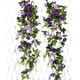 thumbnail image 4 of Injueey Flores artificiales de glicina de larga duración para la decoración del hogar y el jardín Flores artificiales para la decoración Decoración Naranja, 4 of 6