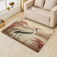 thumbnail image 2 of Japanese Rugs for Bedroom - 4x6 Rug - Crane Rug - Japanese Crane Area Rug - Oriental Bird Rugs - Asian Style Carpet S-&197, 2 of 7