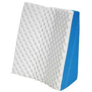 Hermell Dual Position Comfort Bed Wedge 22"x19"x12" White, Poly/Cotton-1 Each