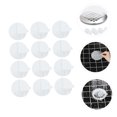 thumbnail image 5 of NICEXMAS 25Pcs Disposable Floor Drain Filtering Stickers White PVC Anti Blocking, 5 of 8
