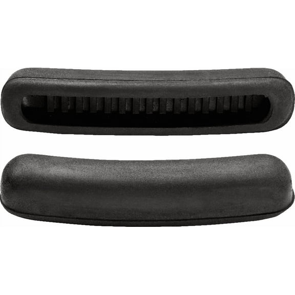 Thomas Fetterman Rubber Underarm Crutch Pads, Black, Pair