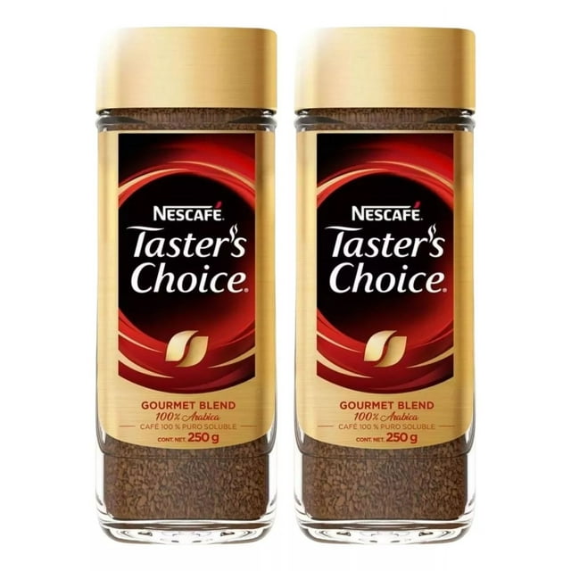 Café Soluble Taster's Choice Gourmet Blend 2 Pack De 250g