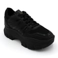 thumbnail image 1 of Tenis tipo deportivo Exterior Piel vegana Color Negro Para Mujer De RBCOLLECTION, 1 of 3