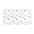 thumbnail image 2 of Haosy Helicopter and Cloud Bathroom Rugs Non Slip Absorbent Soft Plush Quick Dry Bath Mat, 39"x20", 2 of 8
