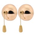 thumbnail image 1 of 2pcs Lamp Pull Switch Ceiling Fan Pull Switch Pulling Rope Switch Accessory, 1 of 8