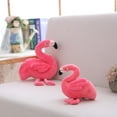 thumbnail image 5 of Realistic Flamingo Plush Toy Soft Plush Stuffed Animal Flamingo Pillow Kawaii Peluche Room Decoration Kids Birthday Gift (Pink,24CM), 5 of 6
