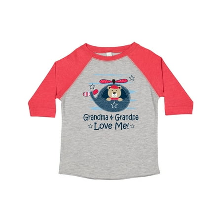 

Inktastic Grandma and Grandpa Love Me Boys Boys or Girls Toddler T-Shirt