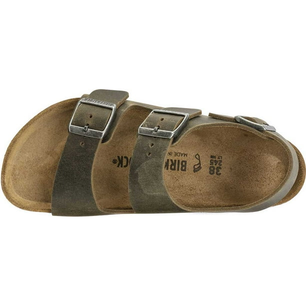 Men's Milano Active Sandal Faded Khaki Oiled 43 R - Walmart.com