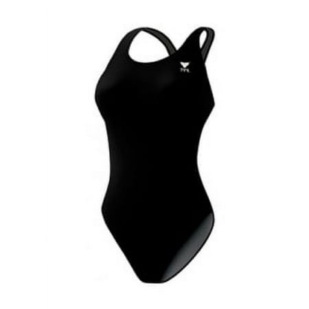 UPC: 0036702156684 | Durafast Maxback Women s Swimsuit Black Size 34