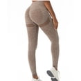thumbnail image 4 of Paiwinds Women's High Waist Yoga Pants Full Length Tummy Control Slim Fit Nylon Spandex Running Leggings, 4 of 9