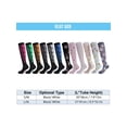 thumbnail image 5 of BadPiggies 6 Pairs Compression Socks for Women & Men 15-20mmHg Graduated Support Knee High Socks, 5 of 9