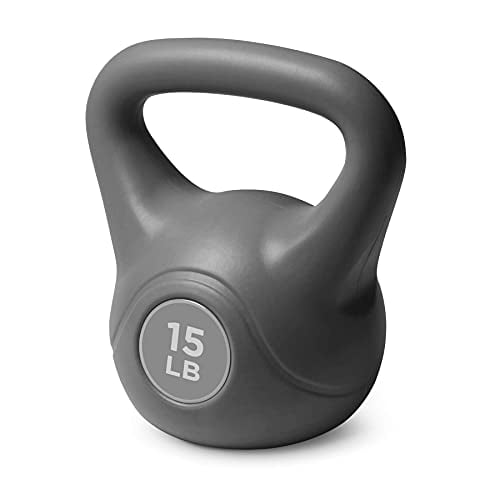 Kettlebell Weights Easy Grip Weights for Total Body Fitness Training Body Glove