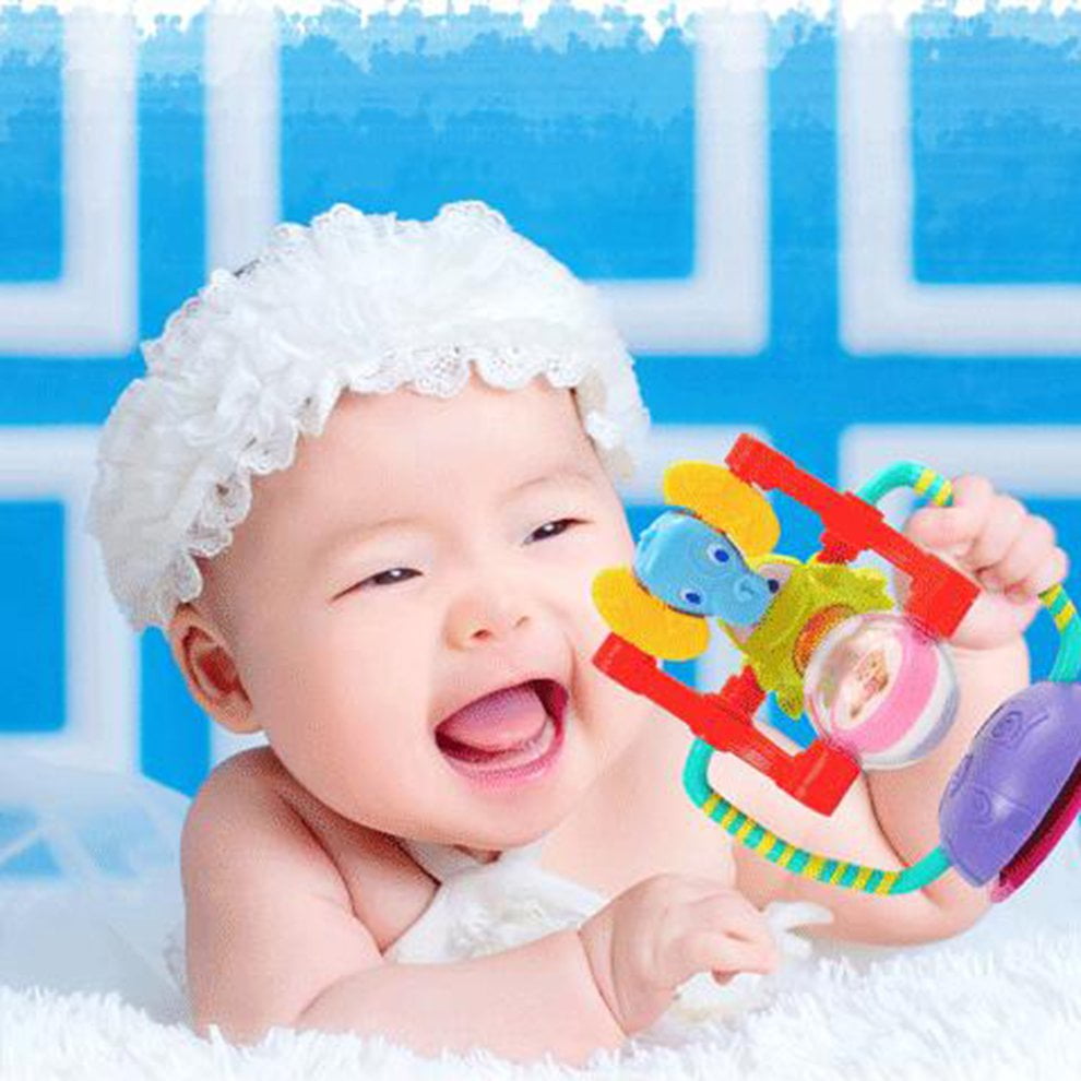 Brinquedos Para Bebe Wheel Rattles Bebek Oyuncak Baby Stroller Toddler Play Toys 