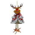 thumbnail image 3 of Colgante de muñeco de nieve, colgante de muñeco de alce, decoración festiva para árbol de Navidad, adornos de muñeca de mano de obra fina para guirnalda de fiesta en el hogar, 3 of 5