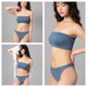 thumbnail image 4 of Conjunto de sujetador y bragas sin tirantes para mujer, ropa interior sin costuras, lencería Sexy, Bralette, Top de banda, 4 of 5