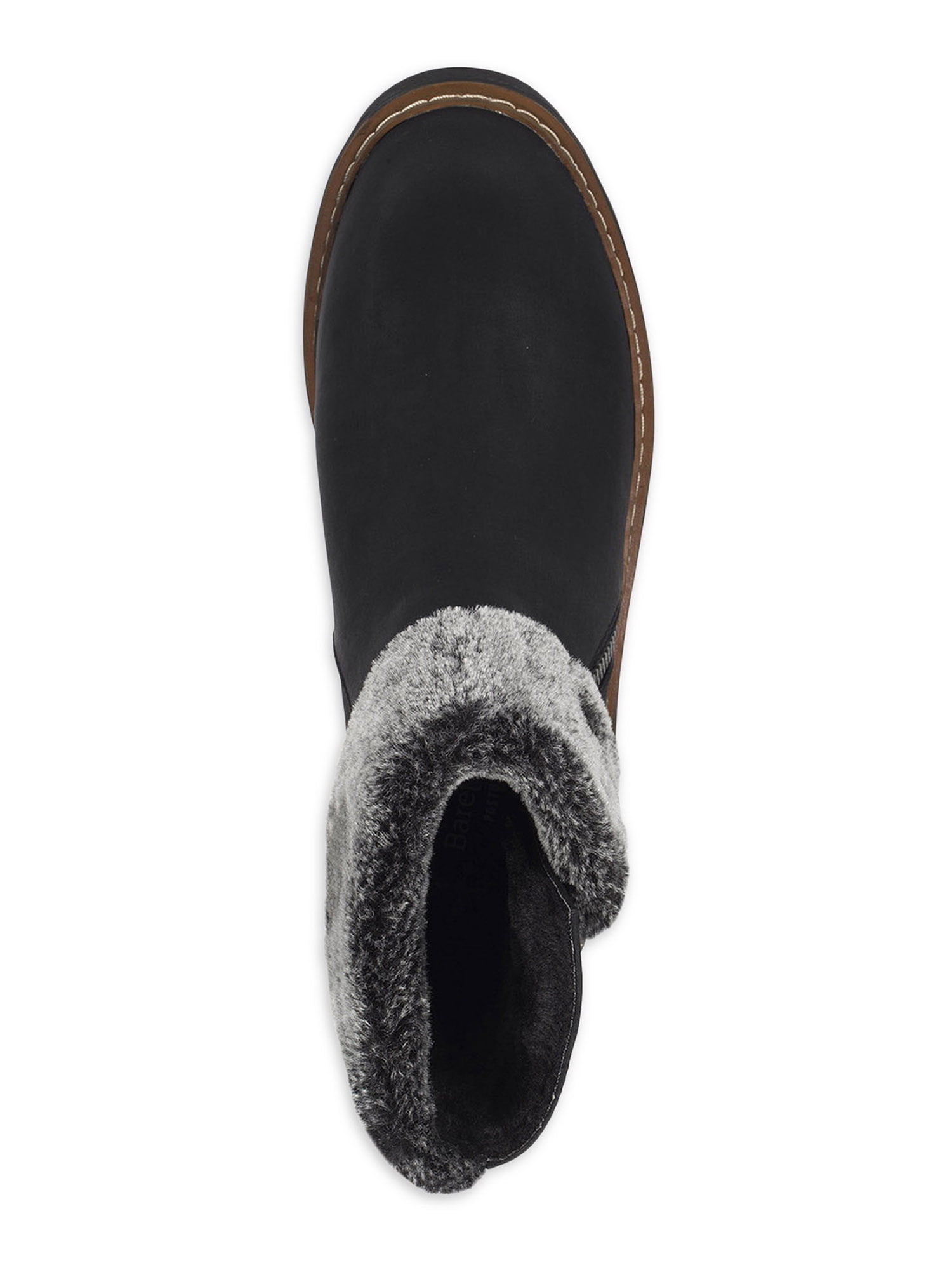 Baretraps Women's Westry Faux Fur Lug Boots with Side Zip