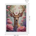 thumbnail image 2 of Diamond Art Kits for Adults, Deer Blossoms Butterflies Enchantment 5D Diamond Painting Kits for Adults Beginners, DIY Full Drill Diamond Painting, Gem Art and Crafts 12x16, 2 of 7